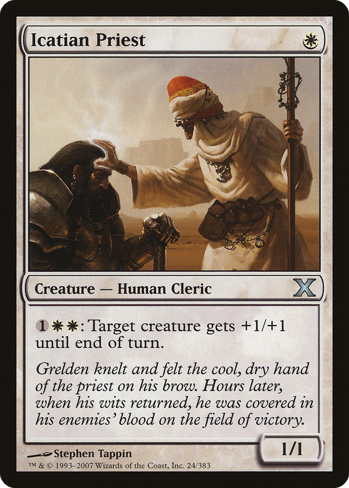 Icatian Priest (10E-024) [Tenth Edition]
