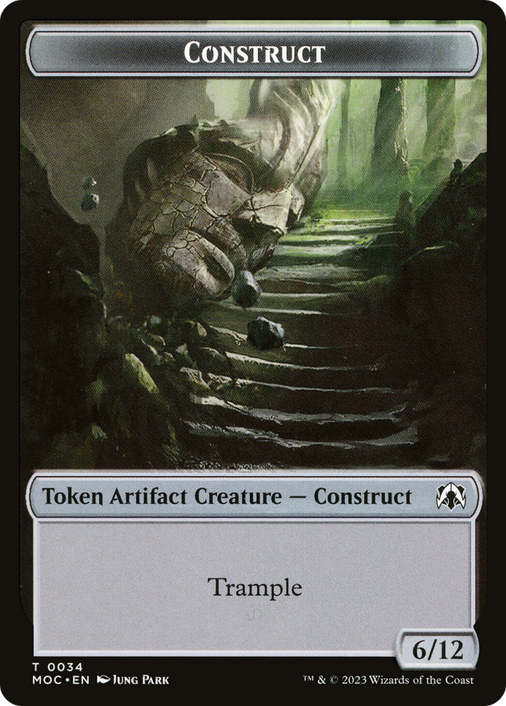 Construct (TMOC-034) [March of the Machine Commander Tokens]