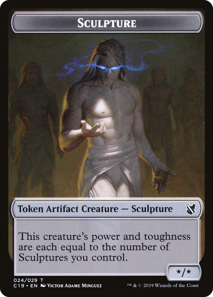 Sculpture (TC19-024) [Commander 2019 Tokens]