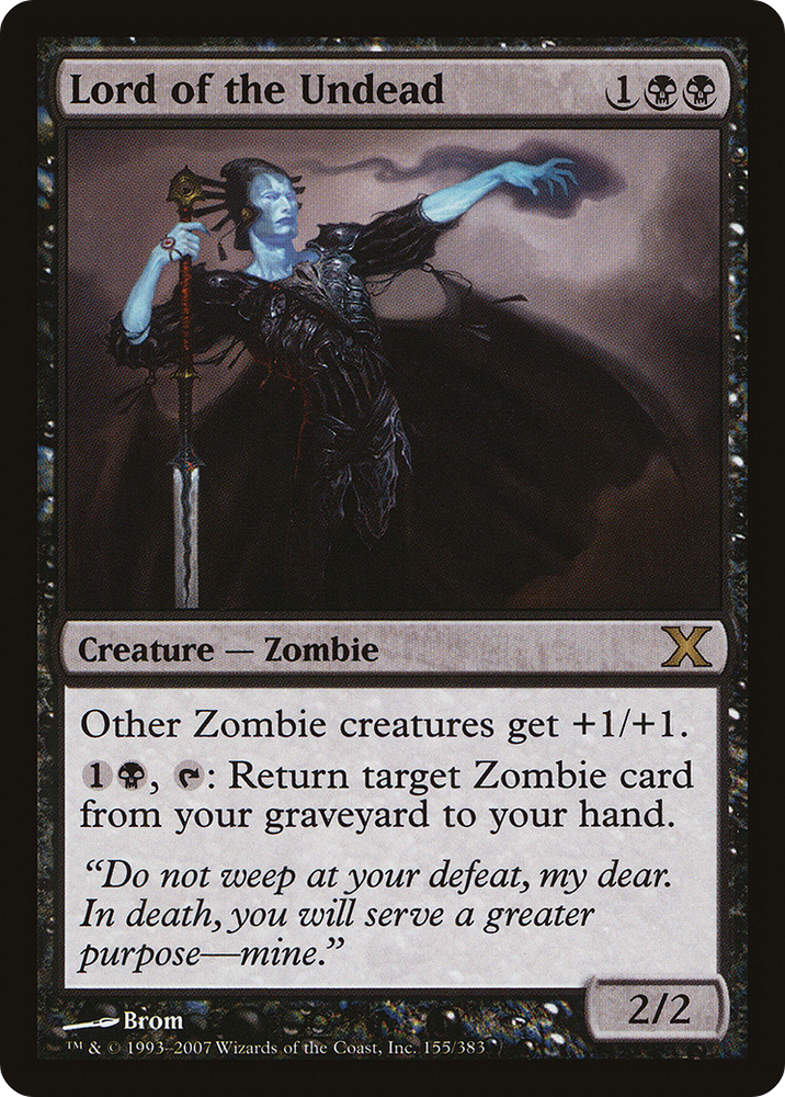 Lord of the Undead (10E-155) [Tenth Edition]