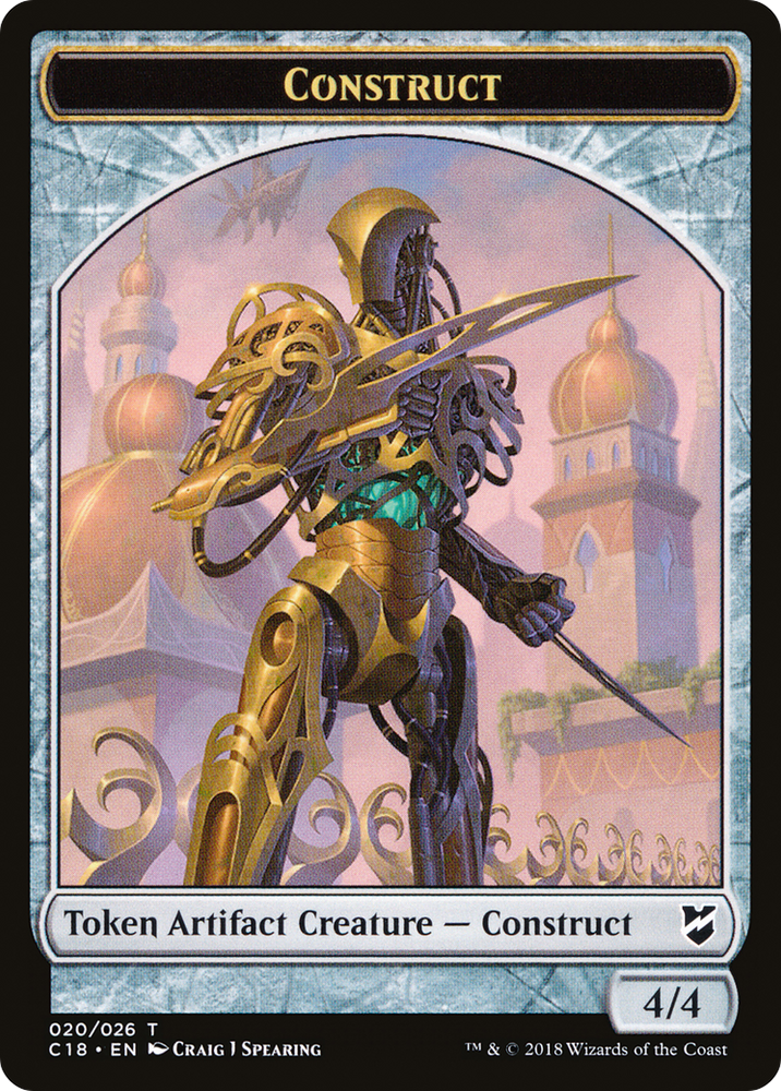 Construct (TC18-020) [Commander 2018 Tokens]
