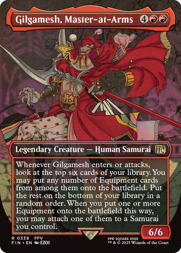 Gilgamesh, Master-at-Arms (Borderless) [FINAL FANTASY]