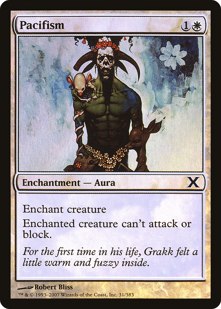 Pacifism (10E-31★) [Tenth Edition] Foil