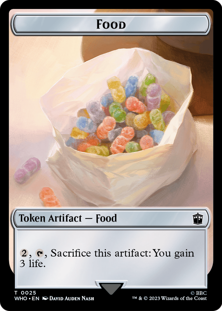 Food (TWHO-025) [Doctor Who Tokens]