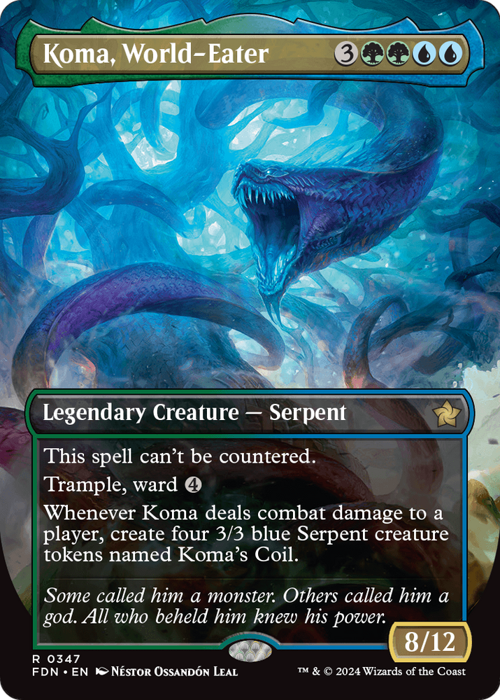Koma, World-Eater (Borderless) [Foundations]