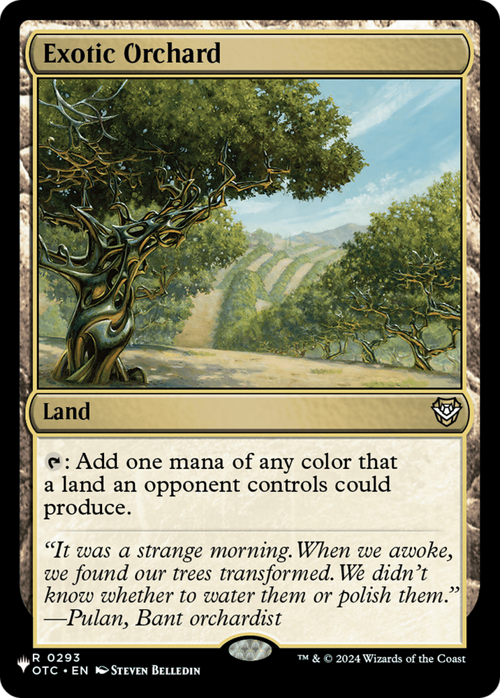 Exotic Orchard (OTC) (LIST-293) [The List]