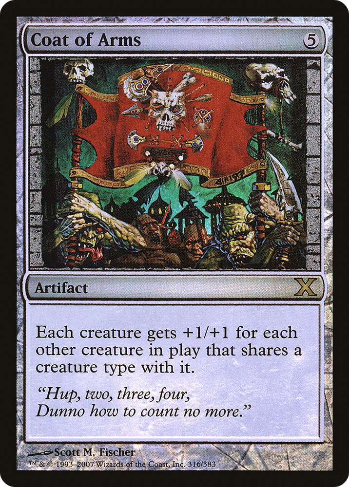 Coat of Arms (10E-316★) [Tenth Edition] Foil