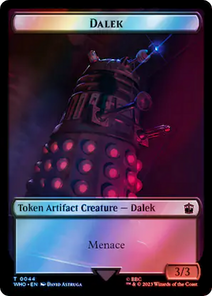 Dalek (TWHO-044) [Doctor Who Tokens] Foil