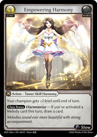 Empowering Harmony (083) [Dawn of Ashes: Alter Edition]