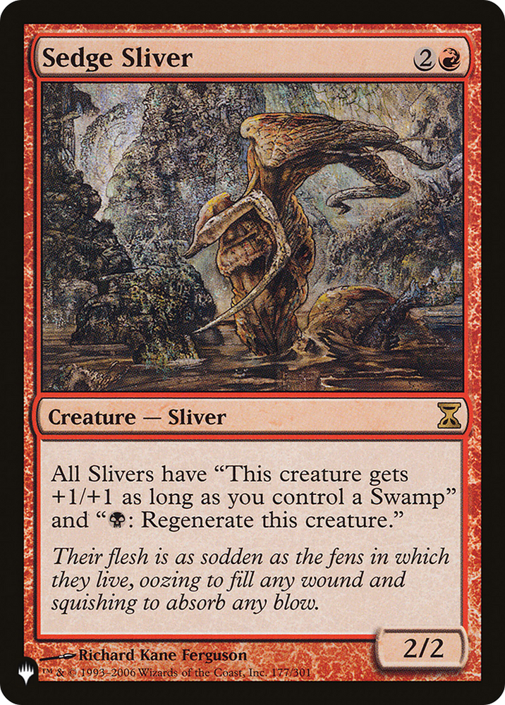 Sedge Sliver [The List]