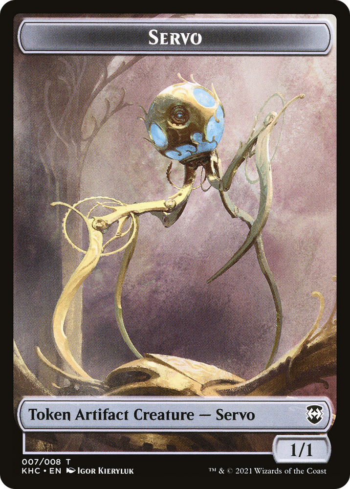Servo (TKHC-007) [Kaldheim Commander Tokens]