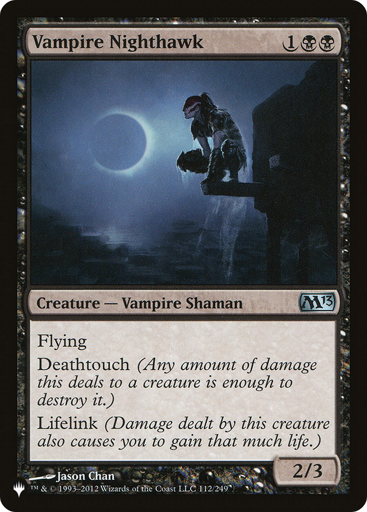 Vampire Nighthawk (LIST-112) [The List Reprints]