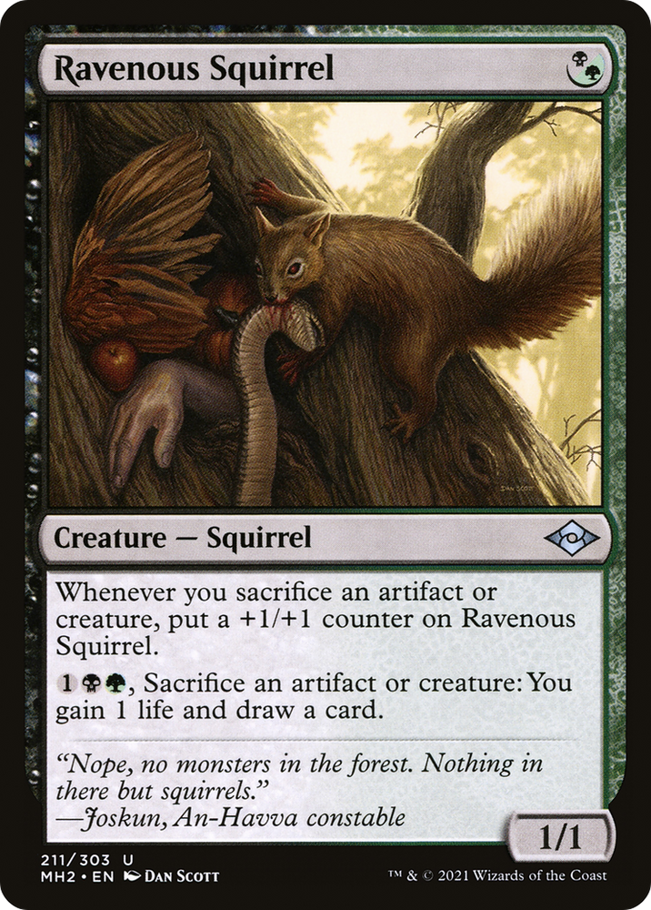 Ravenous Squirrel [Modern Horizons 2]