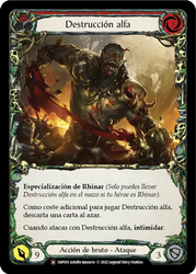 Alpha Rampage [1HP010] (History Pack 1) Black Label Non English