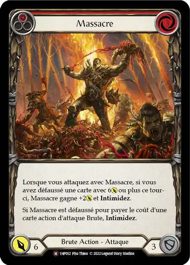 Massacre [1HP012] (HP1 - Black Label NON-ENGLISH)