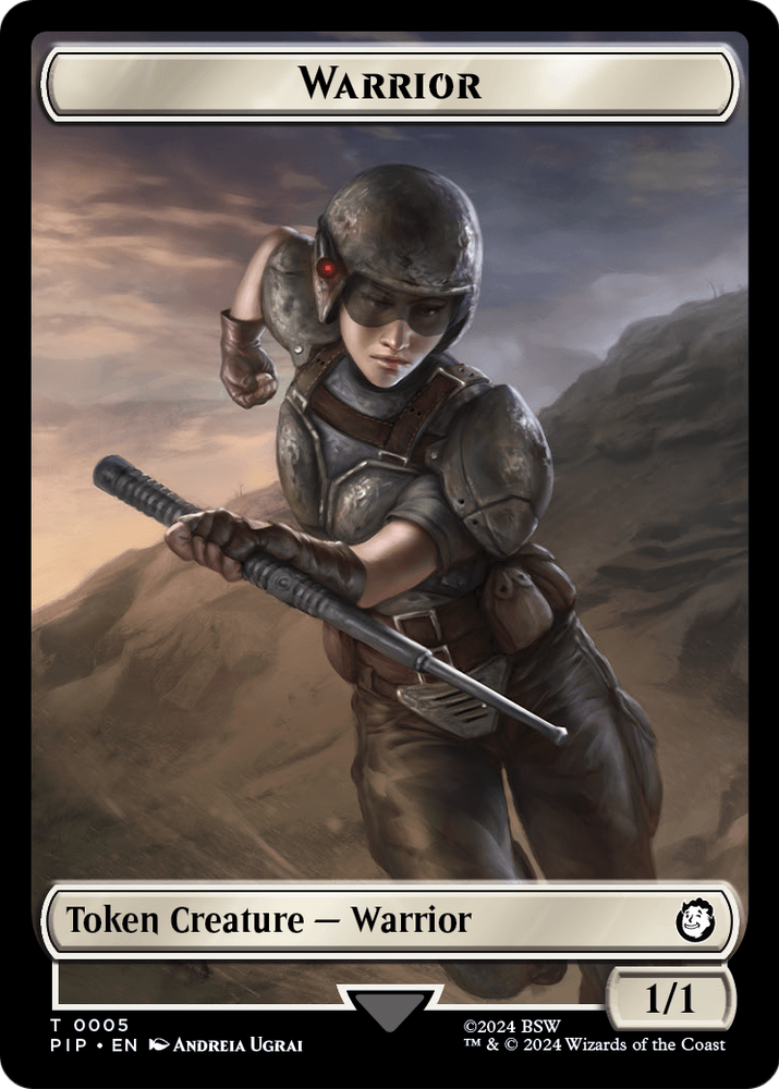 Warrior (TPIP-005) [Fallout Tokens] Foil