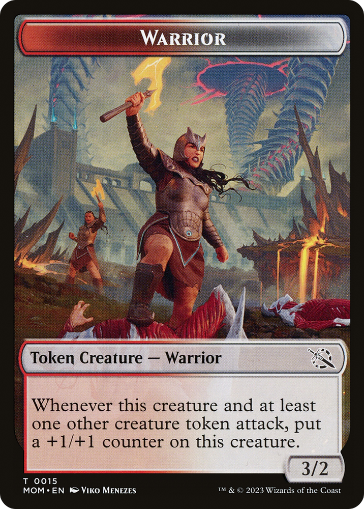 Warrior (TMOM-015) [March of the Machine Tokens]