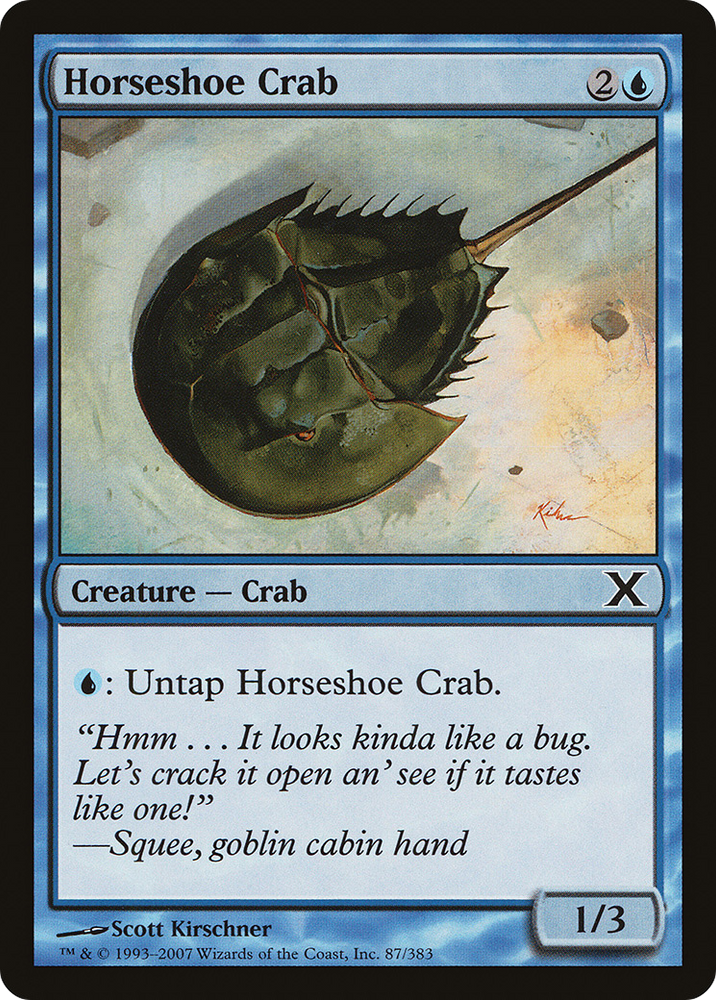 Horseshoe Crab (10E-087) [Tenth Edition] Foil