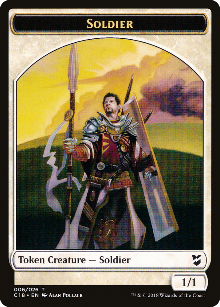 Soldier (TC18-006) [Commander 2018 Tokens]