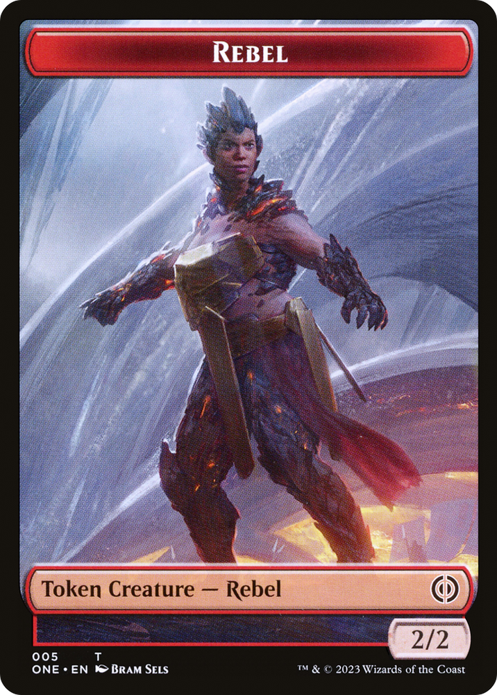 Rebel (TONE-005) [Phyrexia: All Will Be One Tokens]