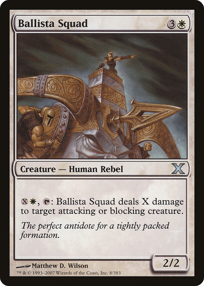 Ballista Squad (10E-008) [Tenth Edition] Foil
