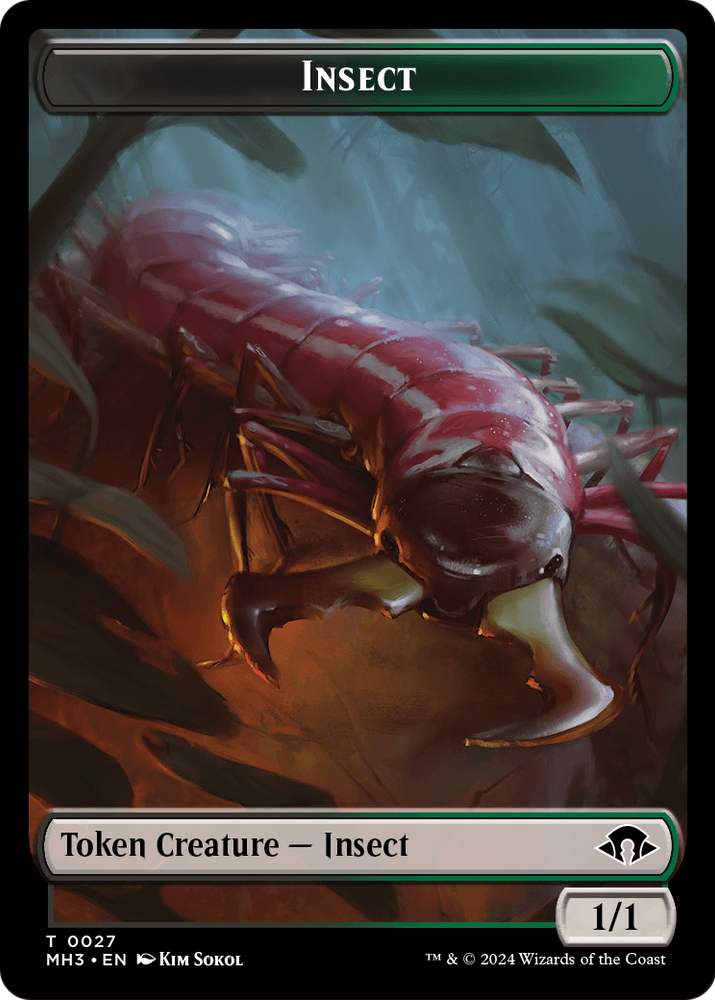 Insect (TMH3-027) [Modern Horizons 3 Tokens] Foil