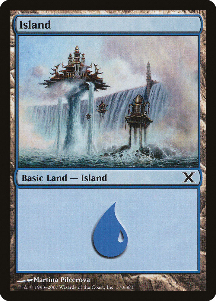 Island (10E-370) [Tenth Edition] Foil