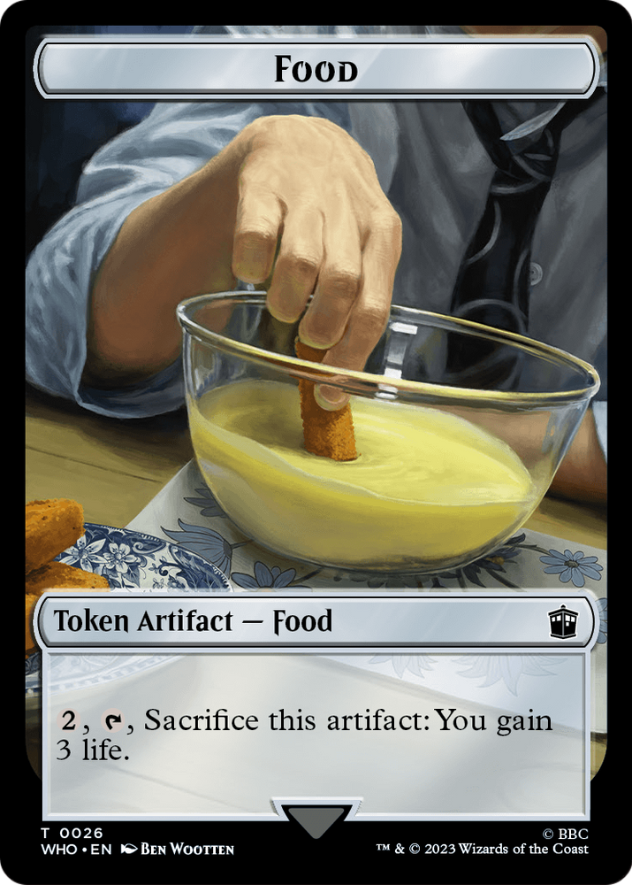 Food (TWHO-026) [Doctor Who Tokens] Foil