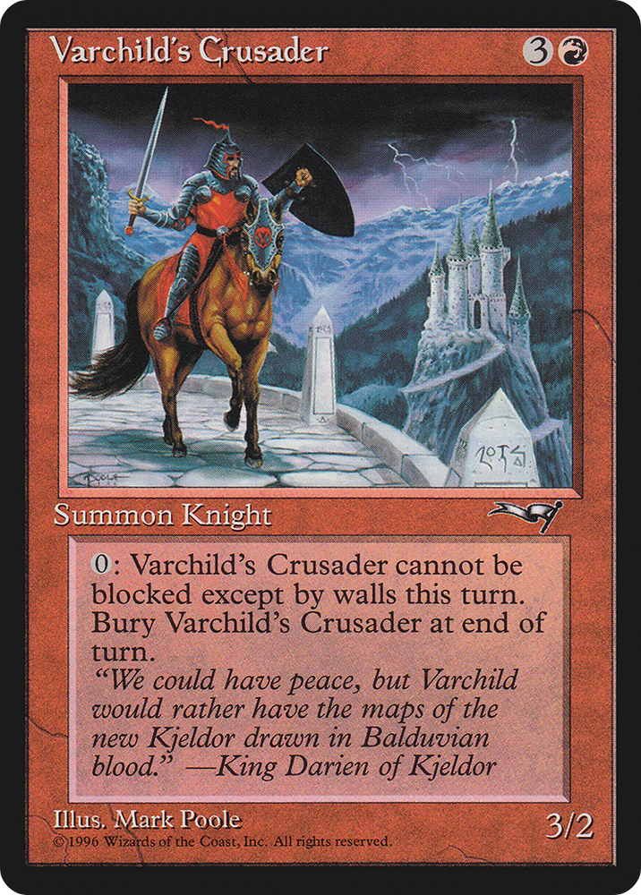 Varchild's Crusader (Black Horse) [Alliances]