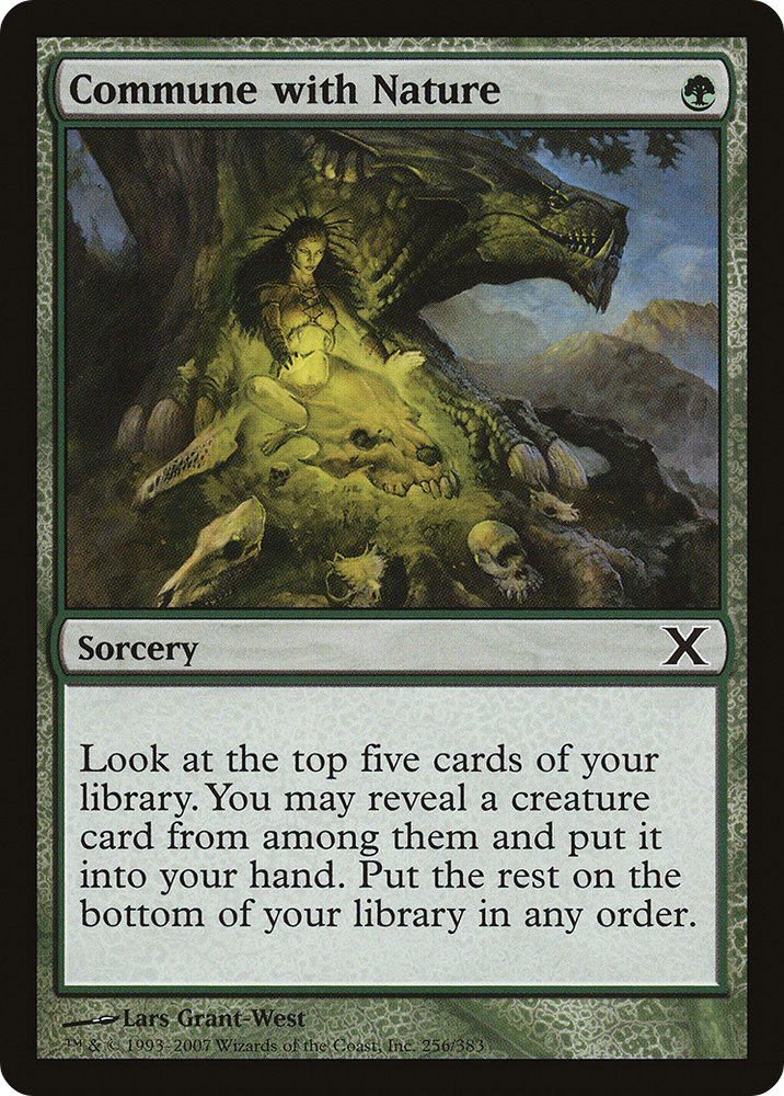 Commune with Nature (10E-256) [Tenth Edition] Foil