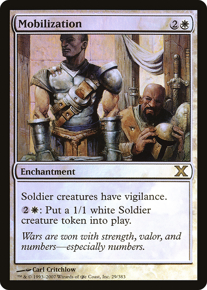 Mobilization (10E-29★) [Tenth Edition] Foil