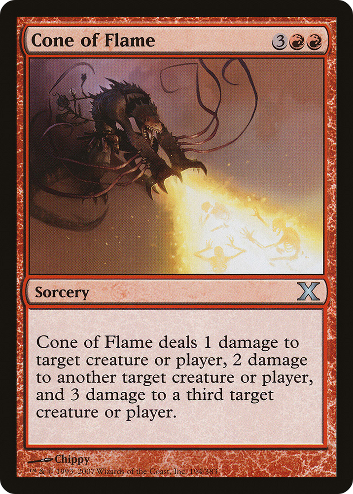 Cone of Flame (10E-194) [Tenth Edition]