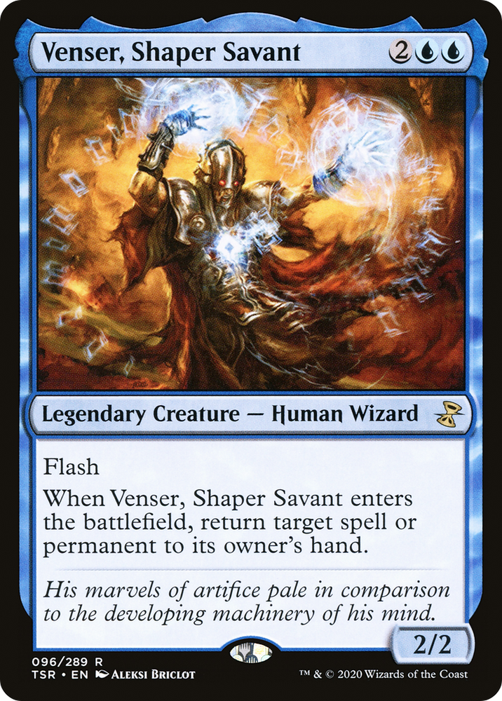 Venser, Shaper Savant [Time Spiral Remastered]