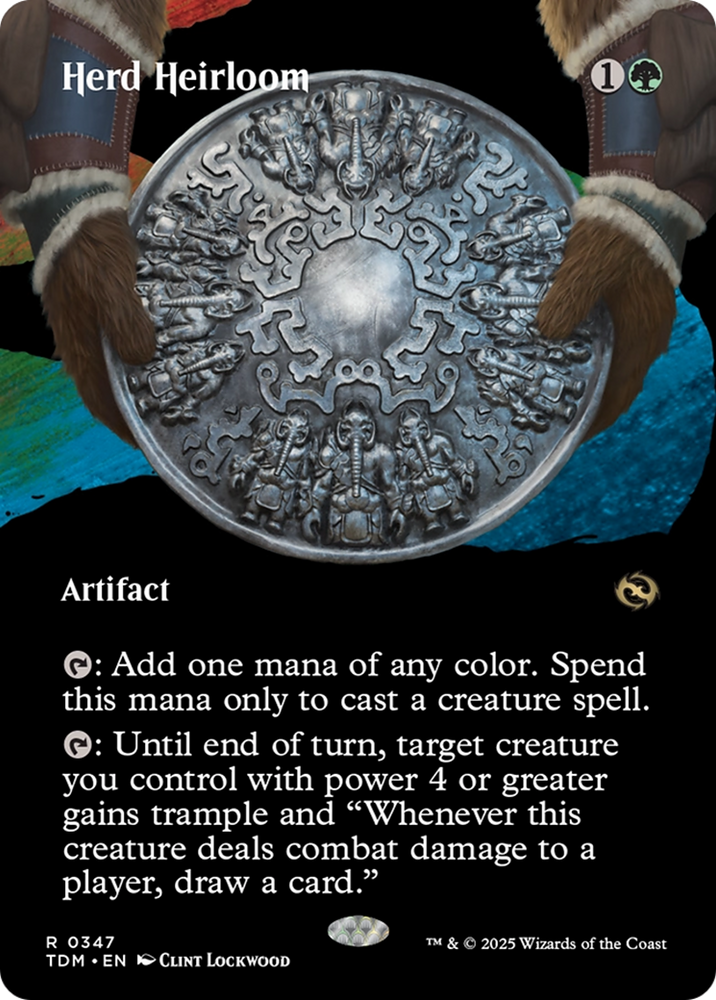 Herd Heirloom (Borderless) [Tarkir: Dragonstorm]