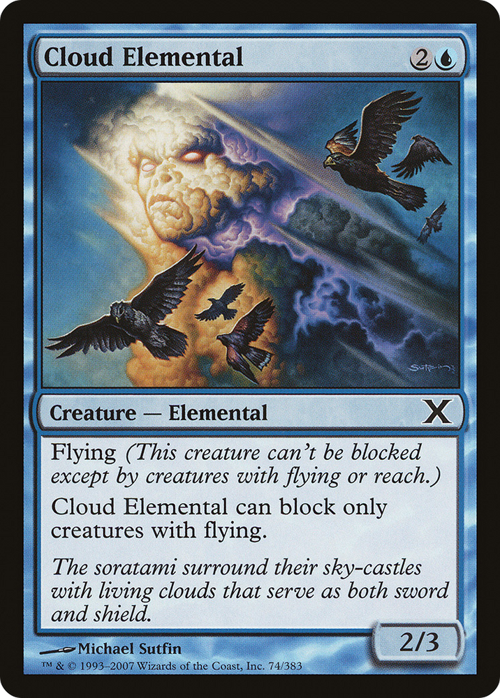 Cloud Elemental (10E-074) [Tenth Edition]