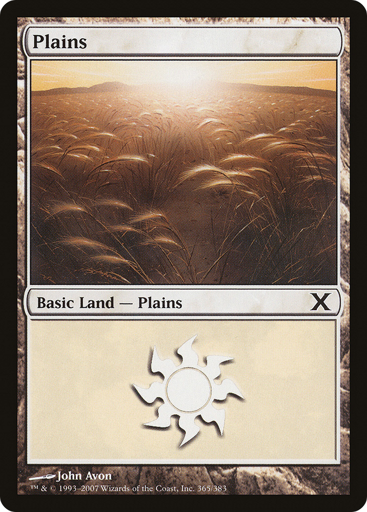Plains (10E-365) [Tenth Edition]