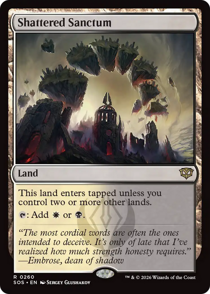 Shattered Sanctum [Secrets of Strixhaven]
