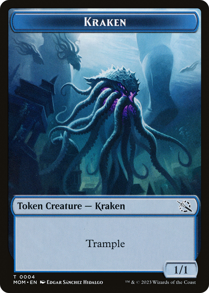 Kraken (TMOM-004) [March of the Machine Tokens]