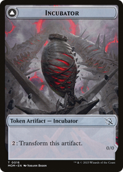 Incubator // Phyrexian (TMOM-016) [March of the Machine Tokens]