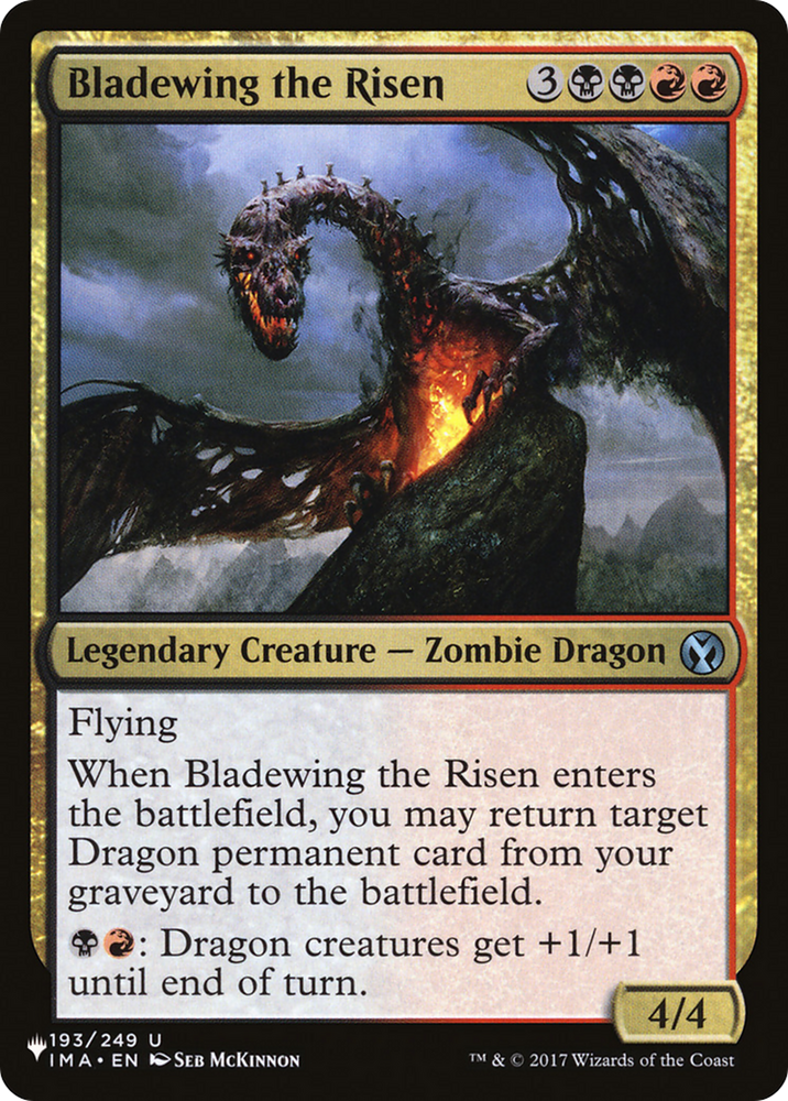 Bladewing the Risen (PLST-IMA-193) [The List]