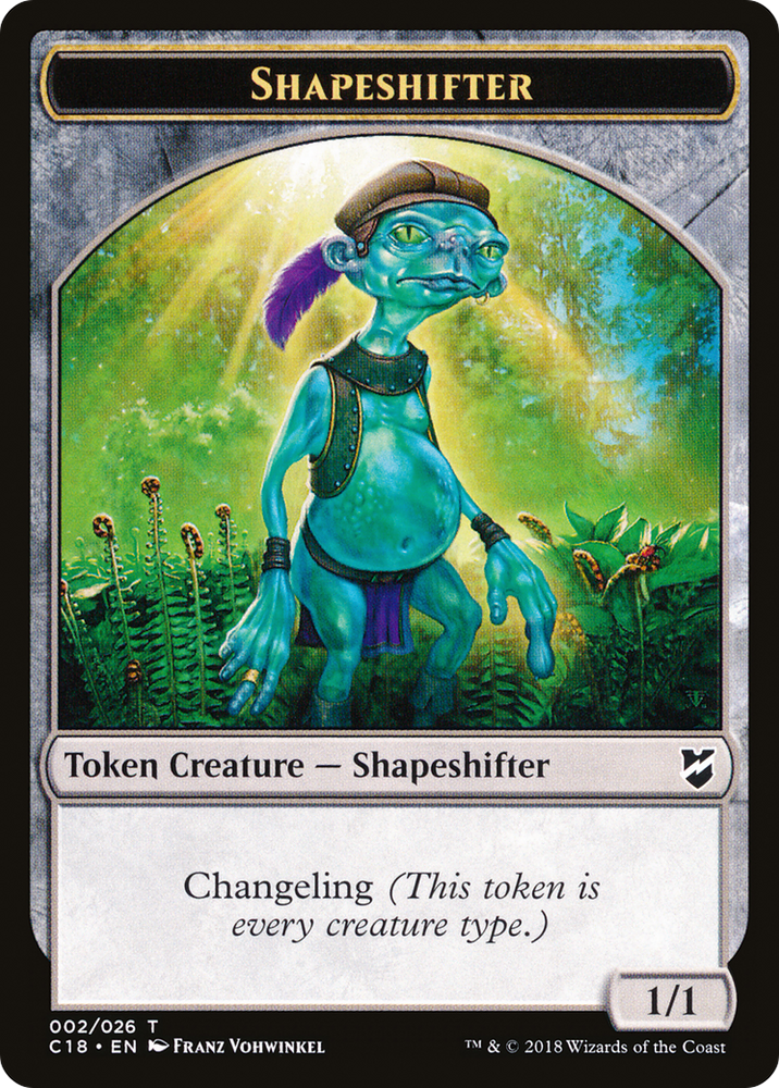 Shapeshifter (TC18-002) [Commander 2018 Tokens]