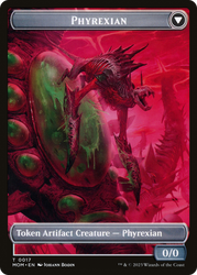 Incubator // Phyrexian (TMOM-017) [March of the Machine Tokens] Foil