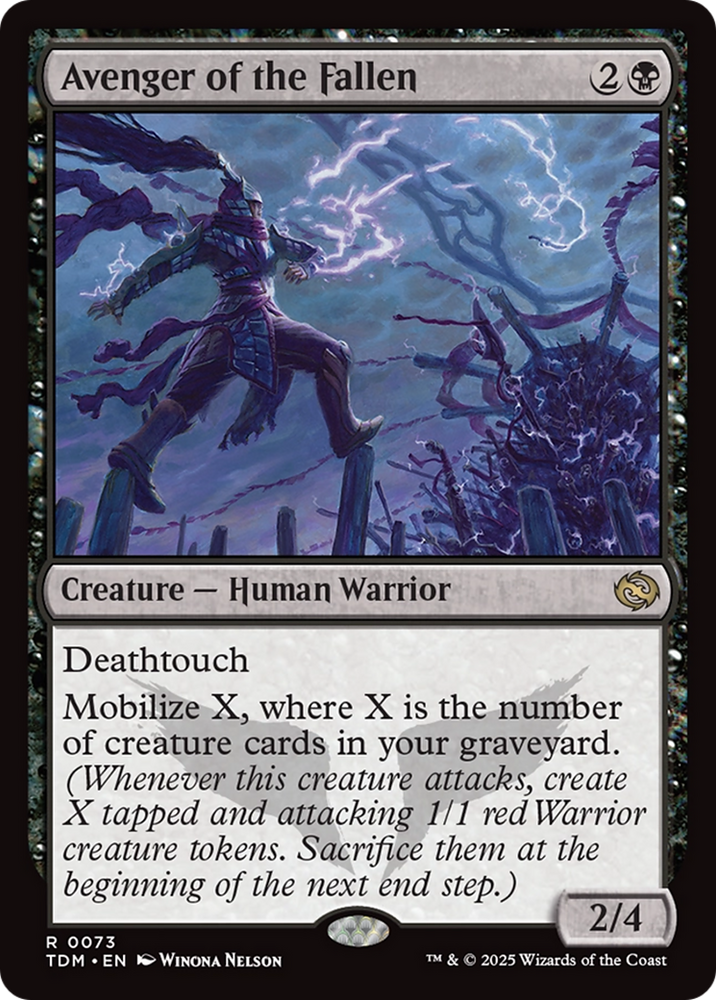 Avenger of the Fallen [Tarkir: Dragonstorm]