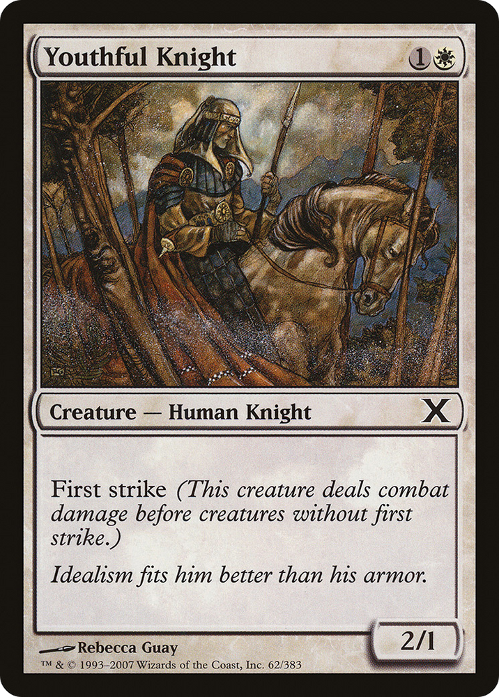 Youthful Knight (10E-062) [Tenth Edition]
