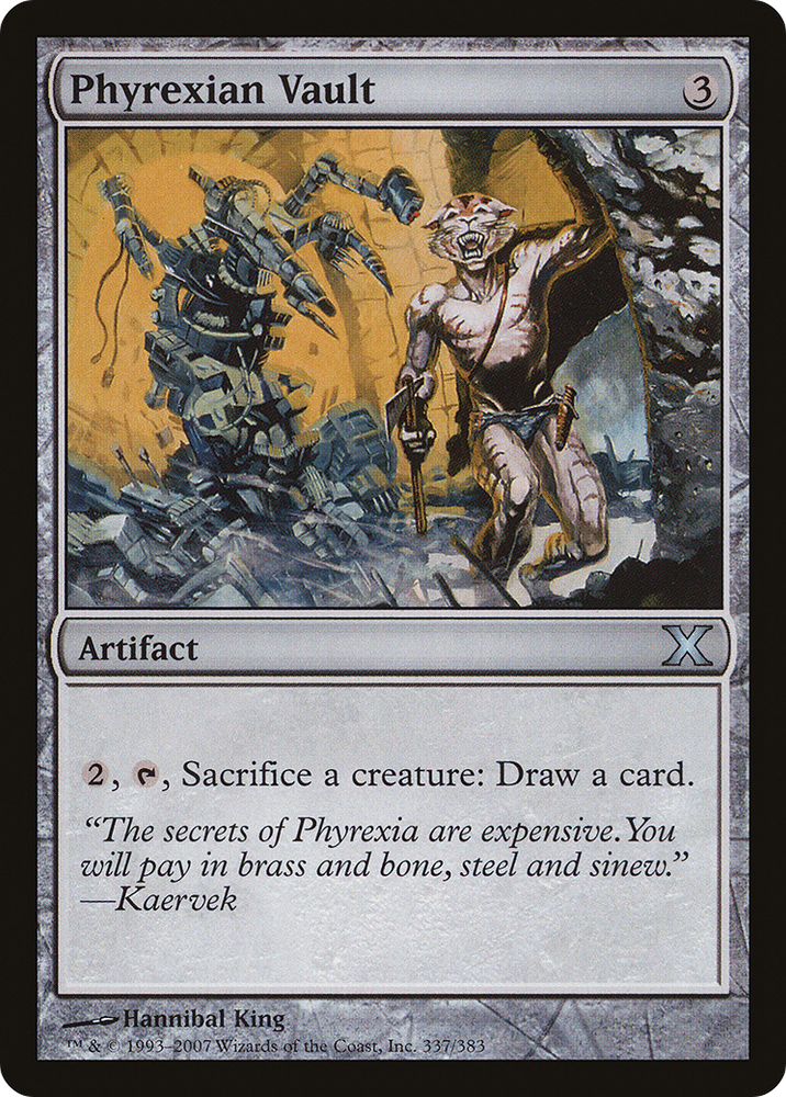 Phyrexian Vault (10E-337) [Tenth Edition]