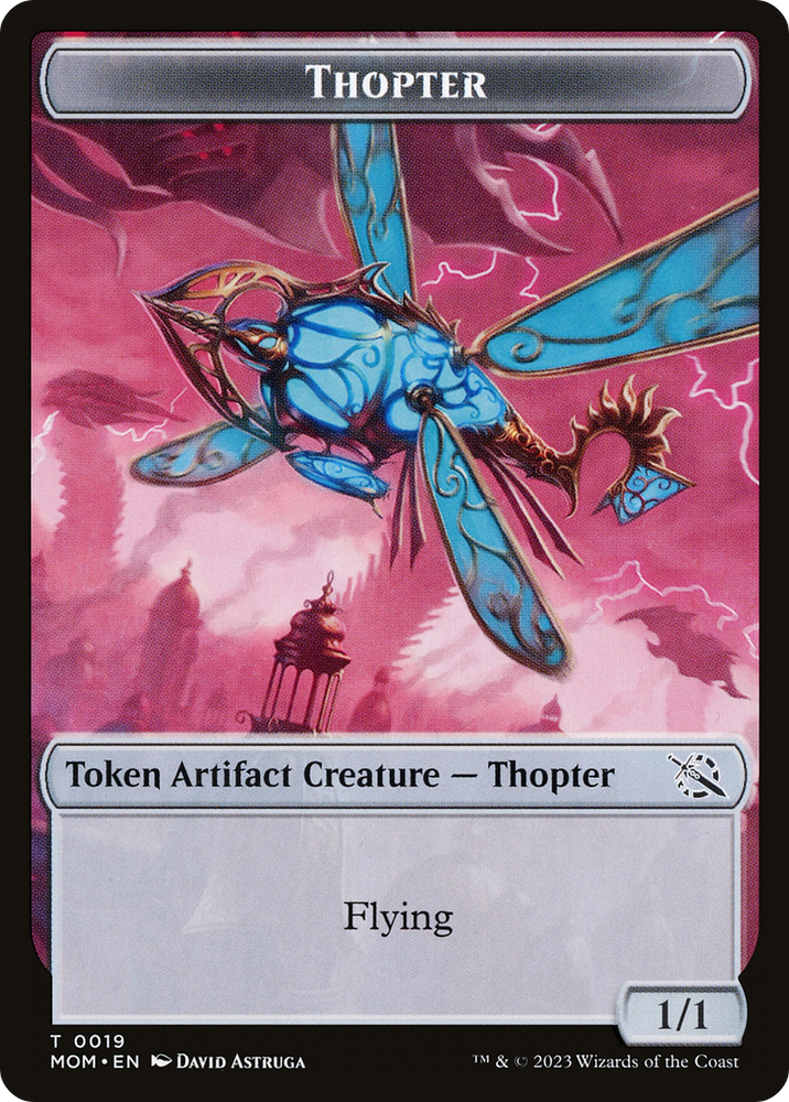 Thopter (TMOM-019) [March of the Machine Tokens] Foil