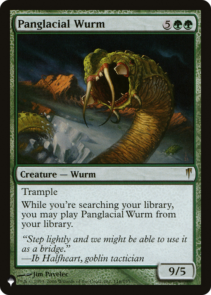 Panglacial Wurm (PLST-CSP-116) [The List]