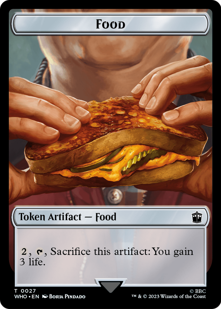 Food (TWHO-027) [Doctor Who Tokens] Foil