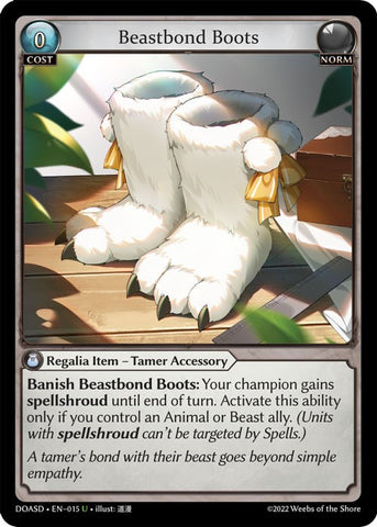 Beastbond Boots (015) [Dawn of Ashes: Starter Decks]