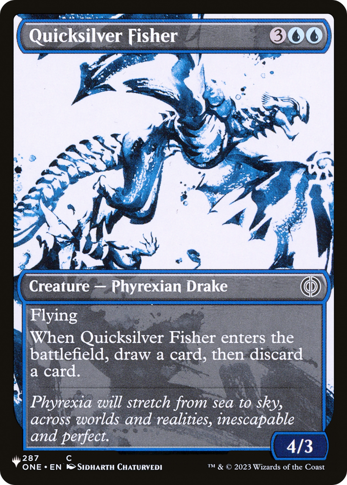 Quicksilver Fisher (LIST-066/271) (Showcase) [The List Reprints]